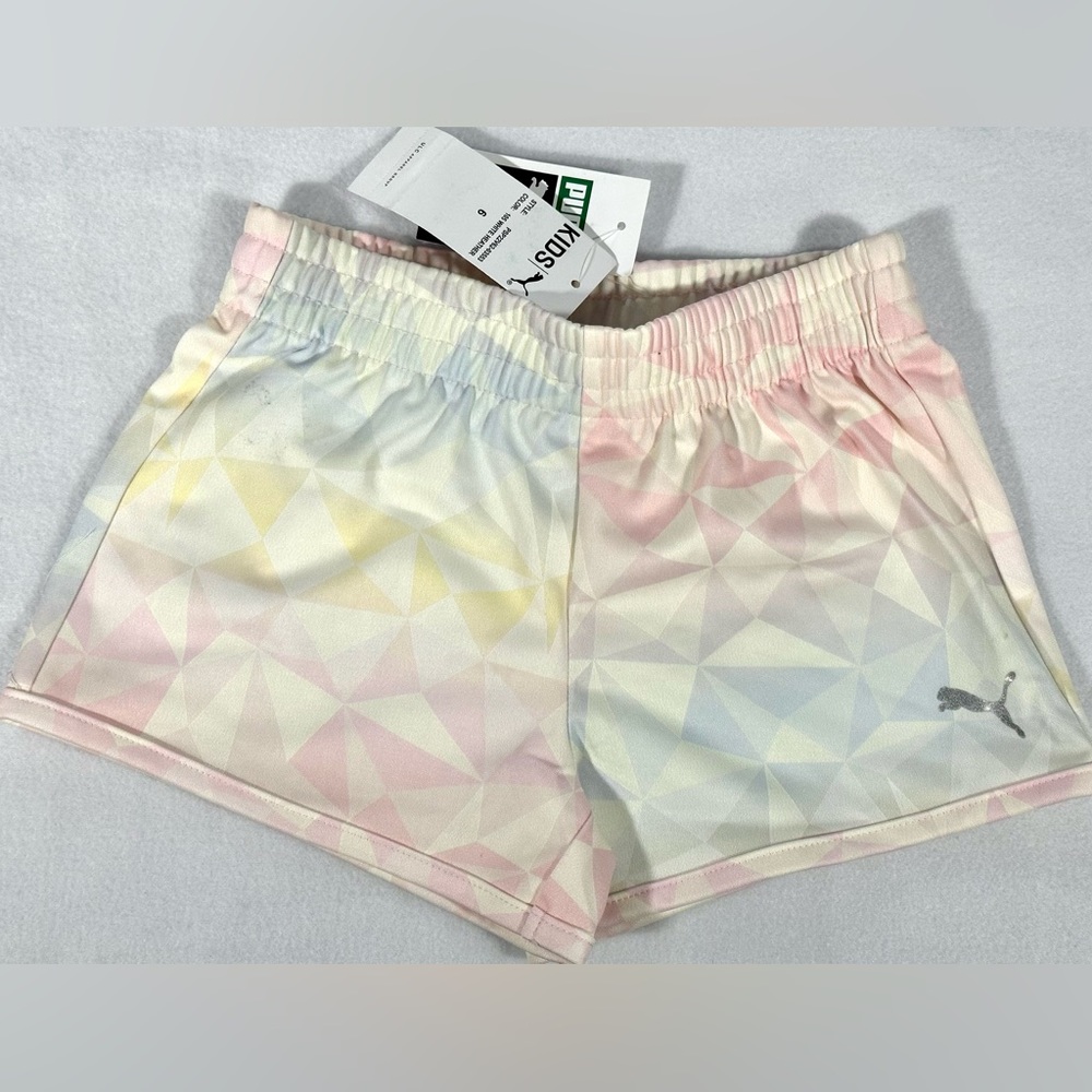Puma girls shorts size 6